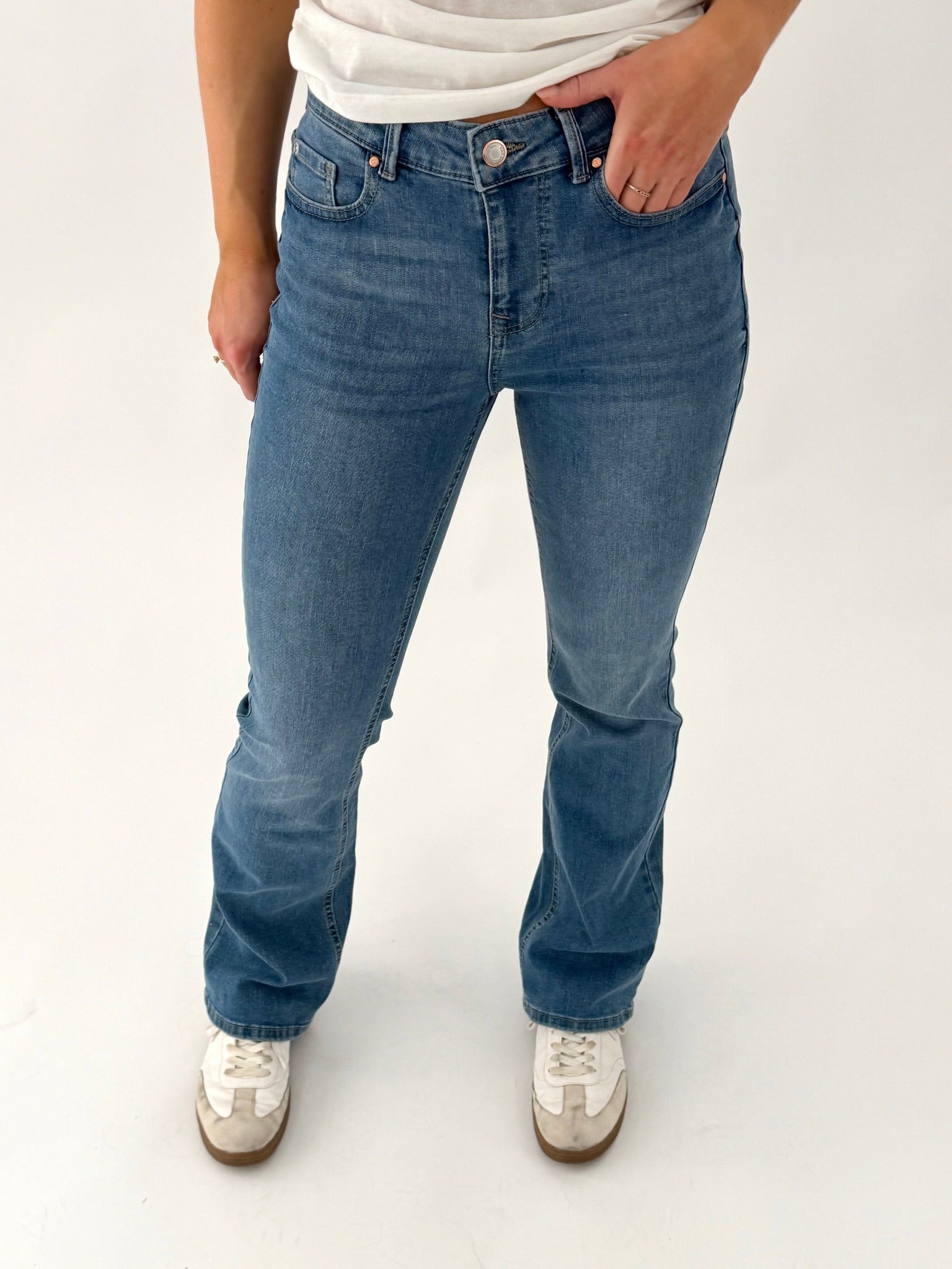 VMFLASH Pocket Jeans - Light Blue Denim